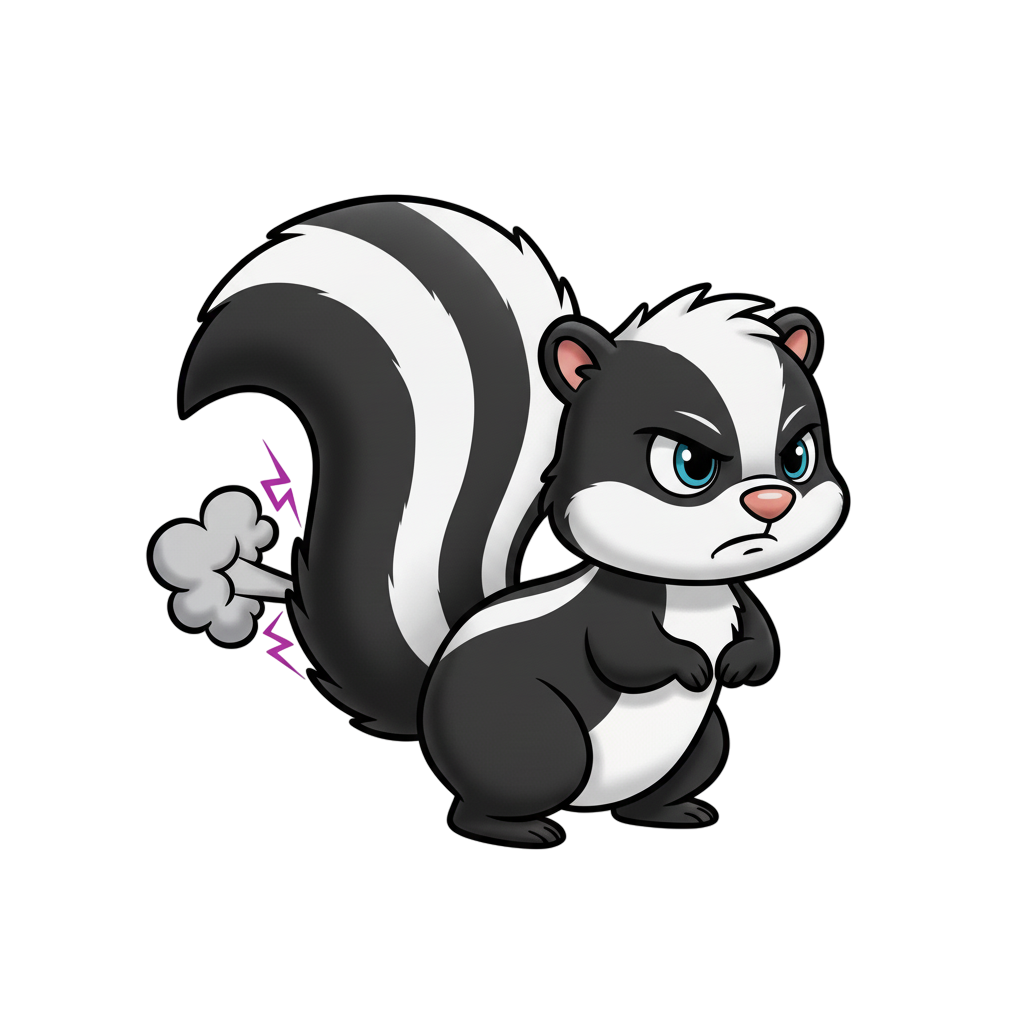 Skunk don't play